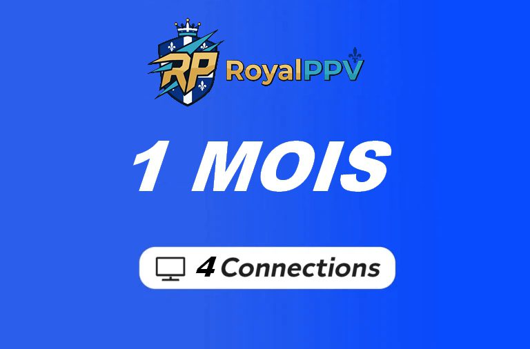 Abonnement IPTV Québec 1 Mois